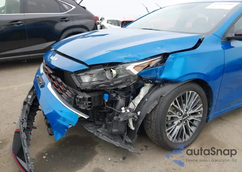 2022 Kia Forte Gt-Line из США, поврежденный, VIN 3KPF54AD4NE473922